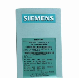 6RA7075-6DV62-0-Z NEW SIEMENS DC GOVERNOR 6RA7 075-6DV62-0-Z DC Master Rectifier - Picture 1 of 3