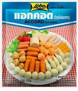 LOBO Thai Accord Powder Pork Balls Meatballs 100 Grams - Expires March 2028 - Picture 1 of 2