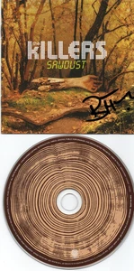 THE KILLERS: BRANDON FLOWERS SIGNED ''SAWDUST'' CD SLEEVE + COA - Bild 1 von 1