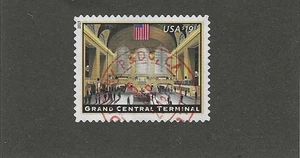 US Sc# 4739 $19.95 GRAND CENTRAL THERMINAL EXPRESS MAIL USED OFF PAPER SOUND - Picture 1 of 1