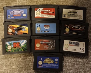 10 Nintendo Game Boy Advance games + storage draw - Picture 1 of 3