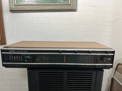 Saba Hifi Studio 8060 Receiver 2x30W 4 Band Surround Magnet Kristall Hi-1076 - Bild 1 von 4