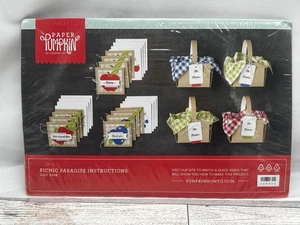 Stampin up Papier Kürbis Picknick Paradies Karte & Korb Set nur Nachfüllpackung - Bild 1 von 2
