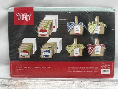 Stampin up Paper Pumpkin Picnic Paradise Card & Basket Kit Refill Only - Image 1 of 2