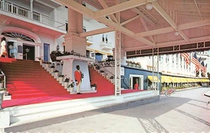 Postal de colección Grand Hotel Mackinac Island MI porche más largo - Imagen 1 de 2