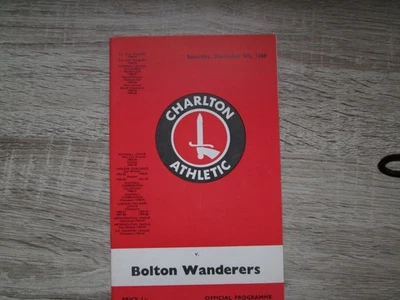 Charlton v Bolton   6th December 1969   Division 2 - Image 1 of 3