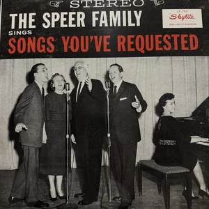 SEALED LP Southern Gospel Speer Family "Songs You Requested" Skylite Speers 702 - Imagen 1 de 2