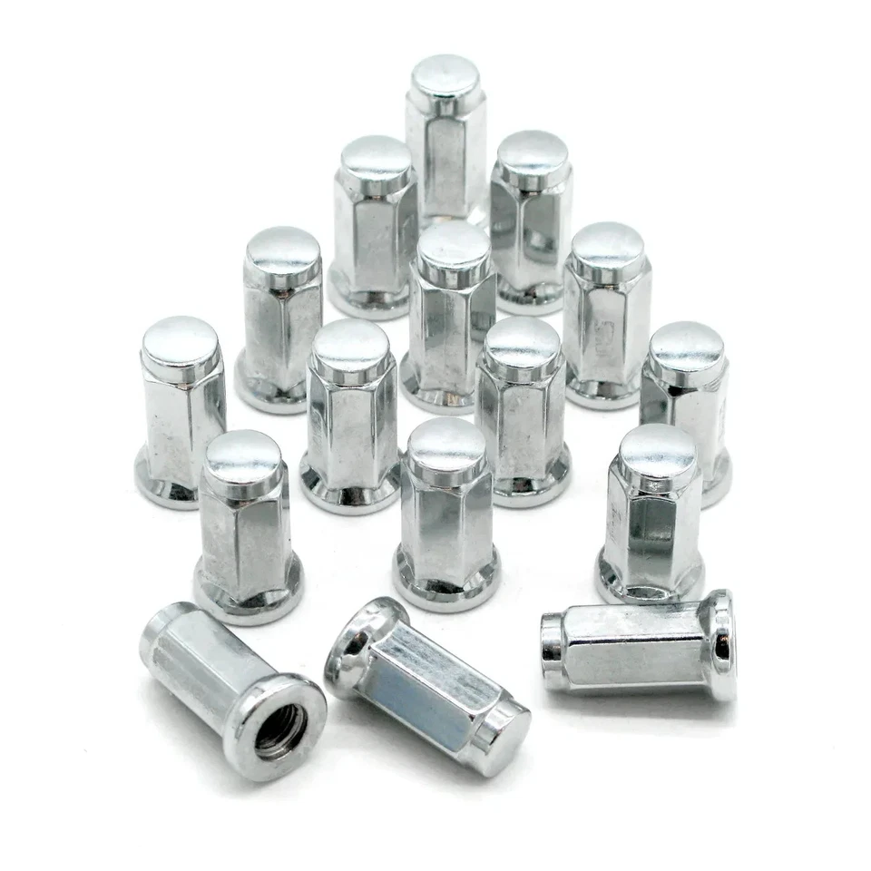 WHEEL NUT CHROME CAPPED REPLACEMENT DWT ITP 10x1.25 RAPTOR YFZ TRX LTR LTZ YFM - Image 1 of 1