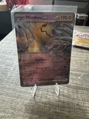 Mimikyu ex 004 Sv: Scarlet & Violet Promo Cards Holo *low shipping* - Image 1 of 4