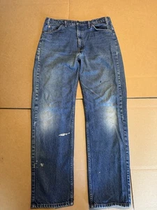 VTG Levis 505 Orange Tab Jeans Mens 36x32  Reg Fit Straight Leg Denim 90’s - Picture 1 of 12