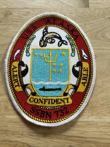 USS ALASKA SSBN-732 Submarine  US Navy Patch - Picture 1 of 8