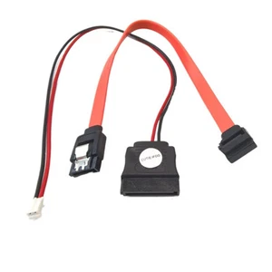Cable de alimentación de datos XH2.54 2 pines a SATA 90 grados 22 pines 7+15 para computadora ITX - Imagen 1 de 6