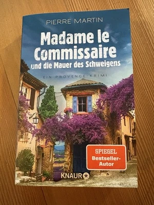 Madame Commissaire Mauer Des Schweigens by Pierre Martin In German Language - Image 1 of 2