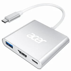 USB C auf HDMI Adapter, 4K USB C Hub mit 100W PD, USBA 3.0 Port, HDMI auf USBC... - Bild 1 von 8