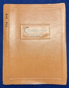Original Conn Organ Service Manual / The Artist 700 710 -- CS2 - Picture 1 of 2
