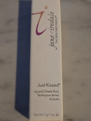 Mancha de labios y mejillas Jane Iredale Just Kissed, rosa para siempre, 0,1 oz Foto 1 de 2