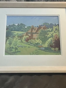 Vintage Annabel Gosling Original Oil Painting Impressionist Style British Art - Picture 1 of 17