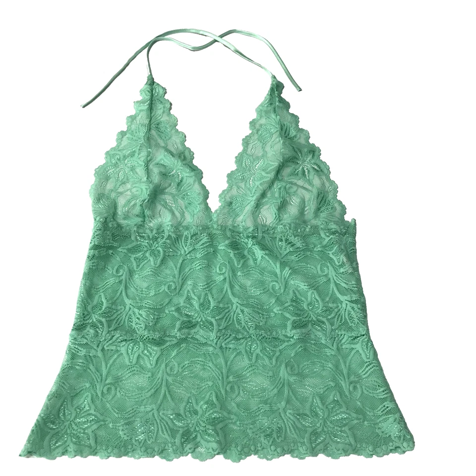 Y2K Fredricks of Hollywood Babydoll de Encaje Cami Top Lencería Mediana Hada Coqueta Foto 1 de 4