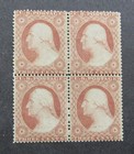 nystamps US Block Stamp # 26 Mint OG NH / LH $550      Y29x1678
