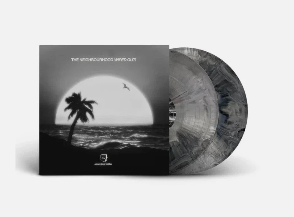 The Neighborhood Wiped Out!' 10th Anniversary 2xLP  Silver Marble Vinyl Pre Sale - Image 1 of 1