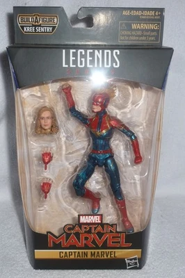 Marvel Legends Series Captain Marvel 6" Mohawk no build-a-figure part - Image 1 of 4
