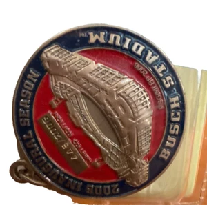 St. Louis Cardinal 2006 Busch Stadium Inaugural Season Keychain - Picture 1 of 2