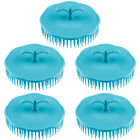 5 PCS Massage Comb Manual Scrubber Body Hair Combs Scalp Brush Clean