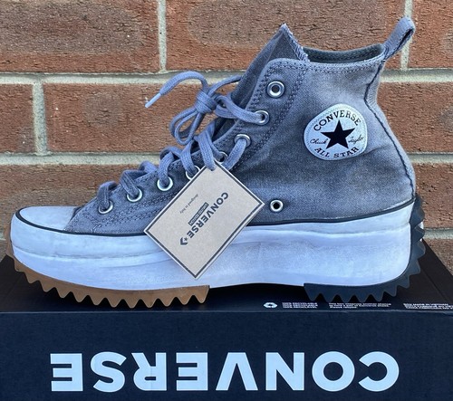 Converse Run Star Hike White Smoke Uomo Taglia 9 EUR 44 Stile Unisex 168298C