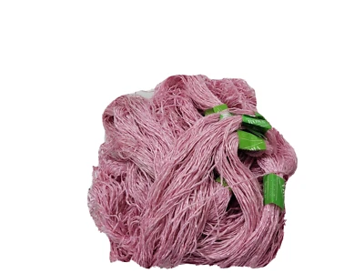 wolle zum stricken Häkelgarn - pink Strickwolle 500gr. baumwolle/lei. naturgarn - Bild 1 von 3