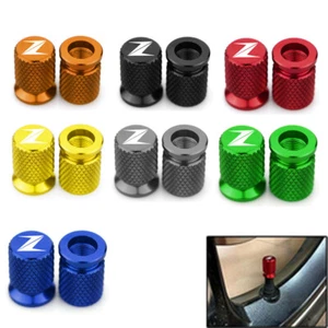 Motorcycle Wheel Tire Valve Stem Cap Cover For Kawasaki Z650 Z800 Z900 Z1000 - Picture 1 of 13