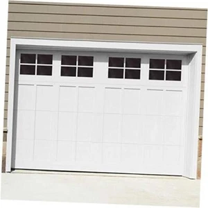 Decorative Magnetic Garage Door Window Panels Vinyl Thick Faux Tinted Glass - Picture 1 of 6