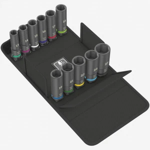 Wera 004841 Impaktor Deep Set 1, 1/2" Drive, 11 Pieces - Picture 1 of 1