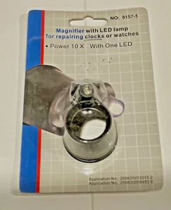 New Watchmaker's 10X LOUPE w/Light - Picture 1 of 1