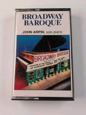 John Arpin - Broadway Baroque (Cassette) 1990 TESTED - Image 1 of 4
