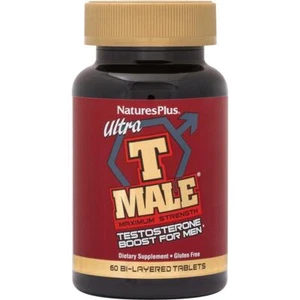 Nature's Plus Ultra T-Male 60 BI-Layered Tablets Maximum Strength Boost for Men - Picture 1 of 2