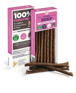 J R PURE MEAT DOG TREATS GRAIN AND GLUTEN FREE 100% PURE BEEF REWARD 10x50G - Picture 1 of 1