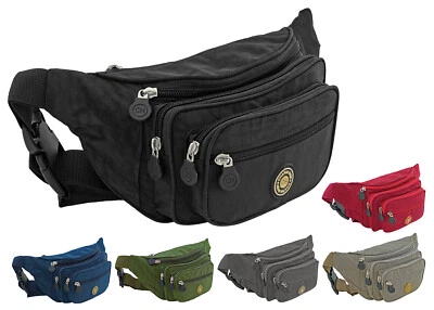 MARKENLOS + Gürteltasche Hüfttasche Bauchtasche Bodybag Umhängetasche Crossbag leicht