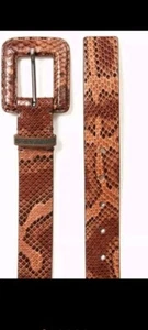 Brunello Cucinelli Python Leder Gürtel M S Neue! Schlangenleder - Bild 1 von 6
