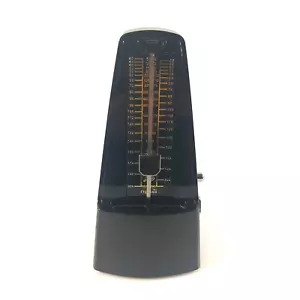 Cherub schwarzes Metronom Modell WSM-330 voll funktionsfähig akustischer Beat Click + Balkenglocke - Bild 1 von 8