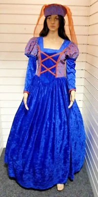 Deluxe Medieval Gown / Medieval Costume - Size 12/14  - Image 1 of 4