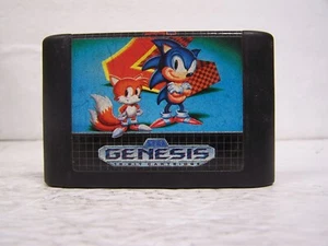 Sonic the Hedgehog 2 (Sega Genesis) Cartridge Not For Resale Only - Bild 1 von 3