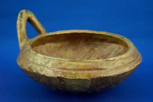 F. FODERINI KAMARS CHIUSI ITALIA Cuenco de cerámica estilo etrusco medieval como Melandri - Imagen 1 de 23