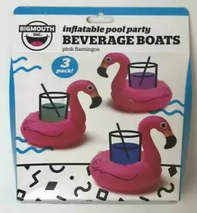 Piscine gonflable natation fête boisson bateau boisson flotteur 3 FLAMANT Bigmouth plage - Photo 1/4