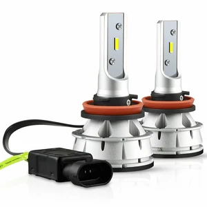 2X AUXITO H11 H8 H9 LED Headlight Kit Bulbs Low Beam HID Xenon White Lamp 6000K - Picture 1 of 10