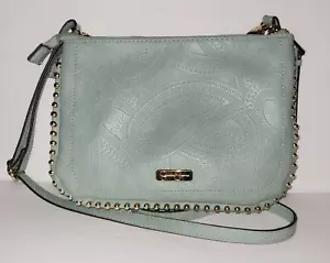 Purse Crossbody Jessica Simpson Beaded Gold Green Lime Sage - Picture 1 of 21