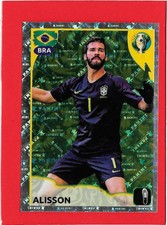 2019 COPA AMERICA BRAZIL Panini Figure Sticker No. 108 BRAZIL - ALISSON