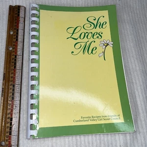 Cumberland Valley Tennessee Freunde von Pfadfinderinnen Kochbuch 1990 Sie liebt mich - Bild 1 von 5