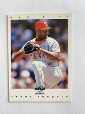 1996 Score Pinnacle Ken Hill #13 Texas Rangers
