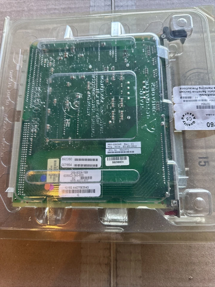 Motorola DSPREM892260 NETWORK PRODUCT CHANNEL BANK 8T1 IF 128K PRM-892260 - Image 1 of 4