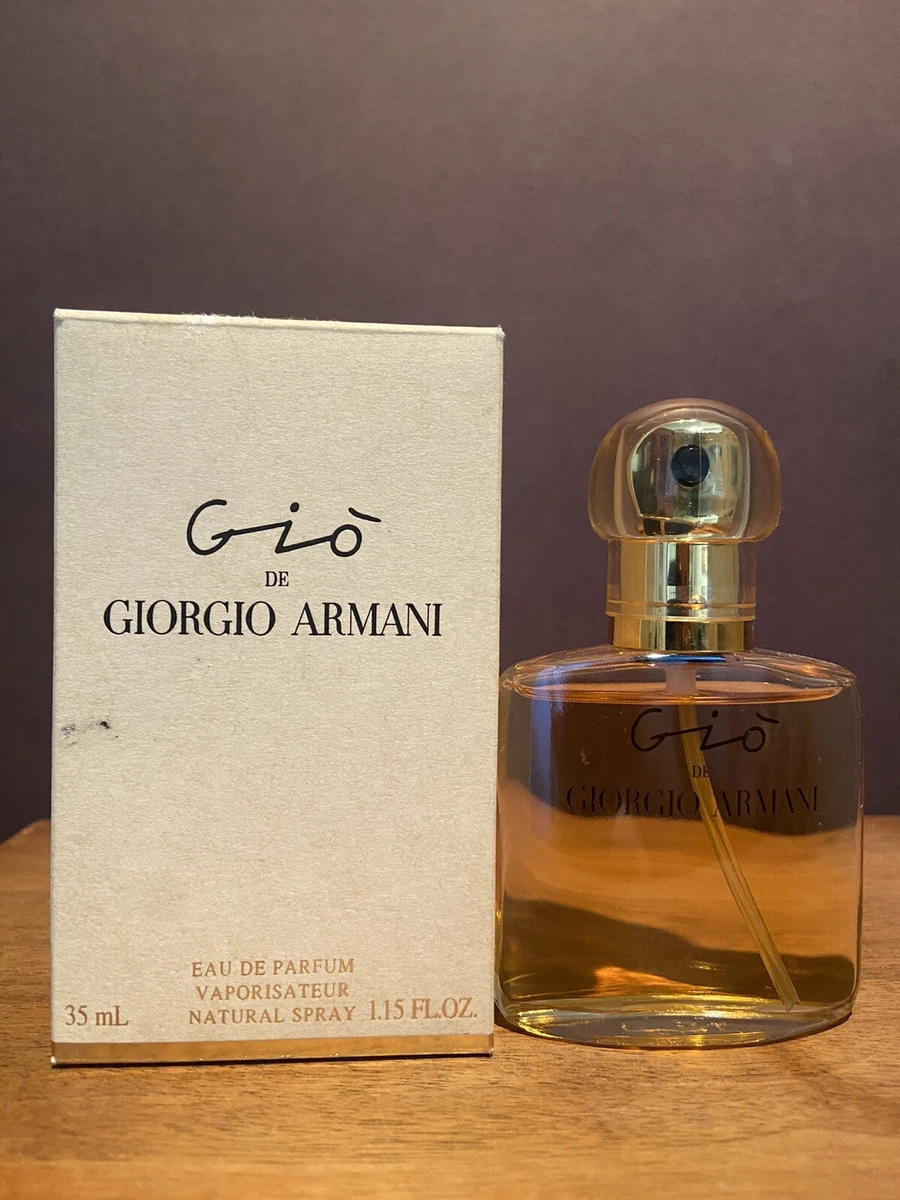 香水(女性用) Giorgio Armani Gio Eau de Parfum 35 mL Gio Women Discontinued for sale | eBay